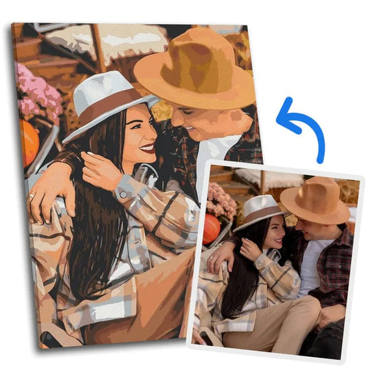 Pinte Suas Memórias - Kit Personalizado por Números