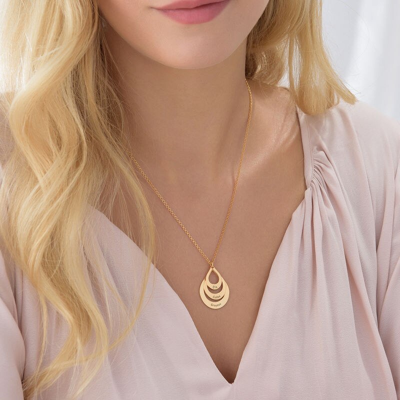 Colar Elos Personalizados - Presente Especial para as Mães