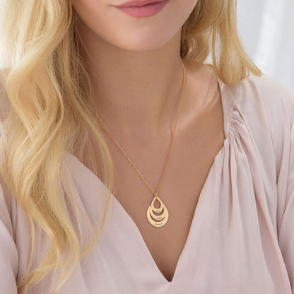 Colar Elos Personalizados - Presente Especial para as Mães